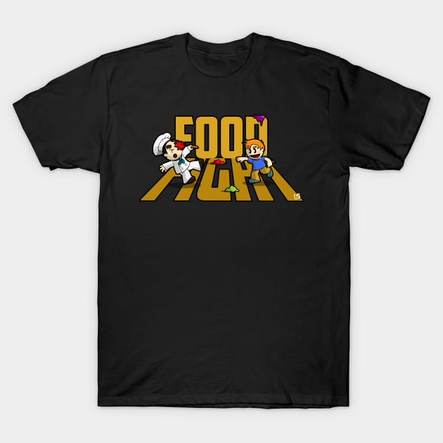 Food fight! T-Shirt by vhzc